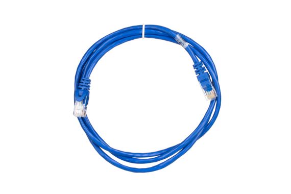 Патч-корд 2E Cat 5e,UTP,RJ45, 26AWG ,7/0.16 CCA, 1.50 m, PVC,Blue (2E-PC5ECA-150BL) | Зображення 1