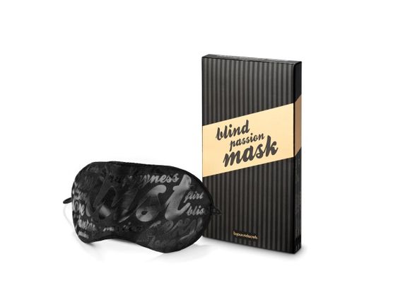 Маска ніжна на очі Bijoux Indiscrets - Blind Passion Mask в подарунковому пакованні Sex Aura