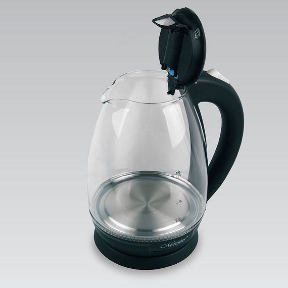 Електрочайник скляний Maestro MR-057, 1.7 л, 2200 Вт, з підсвіткою | Зображення 2