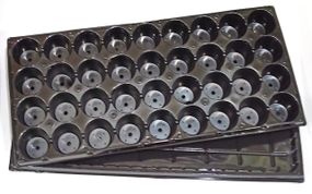 Касета з піддоном для розсади - 36 осередків