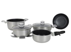 Набор посуды Gimex Cookware Set induction 8 предметов Silver (6977227)