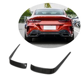 Аеродинамічні накладки на задній бампер V1 (для M-Sport, Карбон) для BMW 8 cерія G14/G15/G16 2018- рр