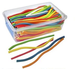 Мармеладні пластинки Jellopy 1,5 кг - жувальні фруктові ленти ремінці
