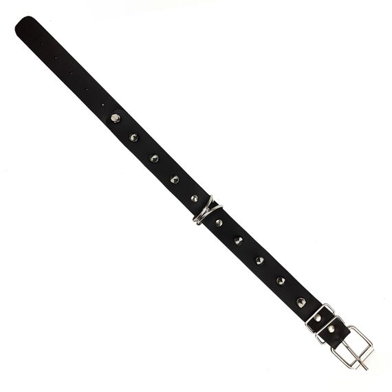 Ошейник с шипами и поводком Art of Sex Collar Spikes and Leash, Черный | Зображення 4