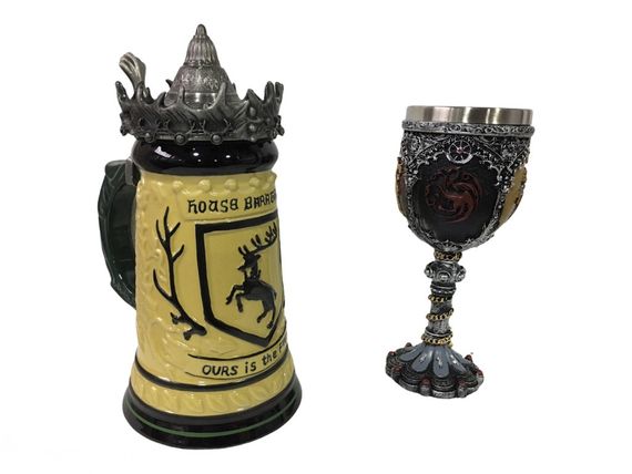 Набір Гуртка Game Of Thrones House Герб Баратеонов Гра Престолів Баратеони і Кубок | Зображення 2