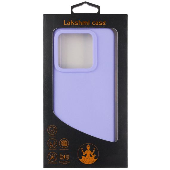 Чехол Silicone Cover Lakshmi (AAA) для Xiaomi 14 Pro Сиреневый / Dasheen | Зображення 4