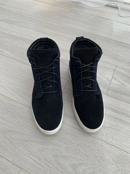 Замшеві кеди на білій підошві 42 розмір | Зображення 4