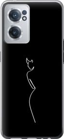 Чехол на OnePlus Nord CE 2 Силуэт1 "4590u-2589-17620"