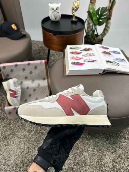 Кросівки New 327 Grey White Red , В'єтнам B4196 41 26 см | Зображення 2