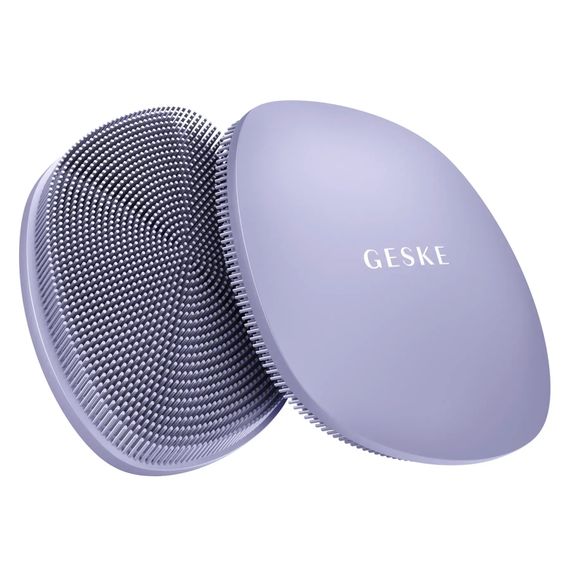 Щетка для лица GESKE Facial Brush 4в1 white, Фиолетовый | Зображення 5
