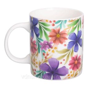 Порцелянова чашка з малюнком 400 (мл) для чаю та кави RX-N240472V