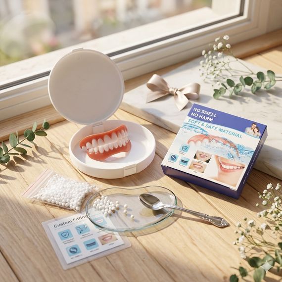 Знімні вініри Perfect Smile Veneers, вініри для зубів, накладні зуби, накладки для зубів