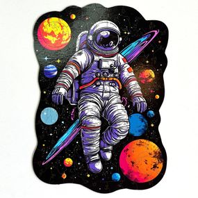 Дерев'яний пазл WOOWOO "Незламний Космонавт" A3 (sv3274l)