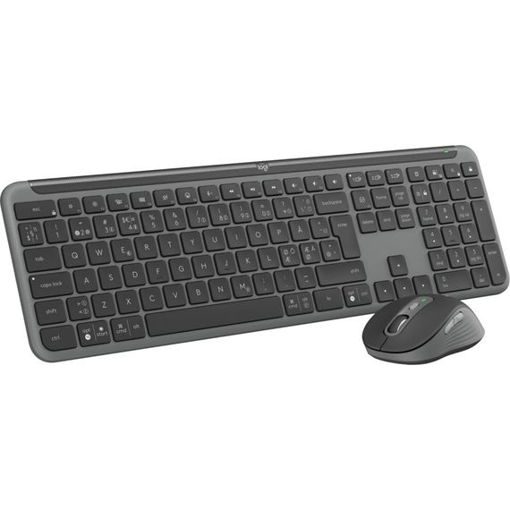Комплект Logitech Signature Slim MK950 for Business Wireless/Bluetooth UA Graphite (920-012508) | Зображення 2