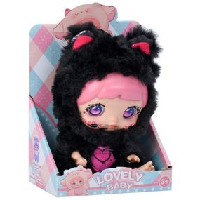 Дитяча м'яка іграшка-брелок "Lovely Baby" 6053a(Black)