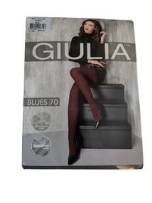 Колготи з мікрофібри GIULIA Blues 3D 70 den marsala (214122)