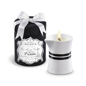 Массажная свечa Petits Joujoux - Paris - Vanilla and Sandalwood (190 г) роскошная упаковка sexstyle