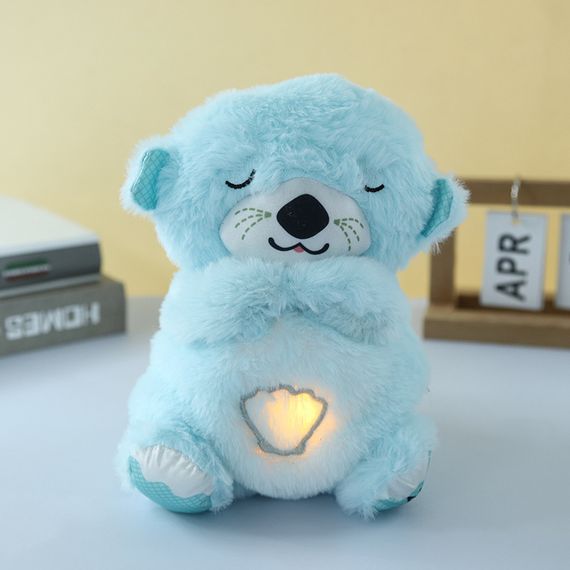 Плюшева іграшка - нічник Видрочка Soothe Snuggle Otter · Іграшка для дитини Казкові сни з музикою, підсвічуванням, диханням | Зображення 1
