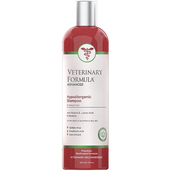 Антиалергенний шампунь для собак та котів Veterinary Formula Advanced Hypoallergenic Shampoo, 473 мл