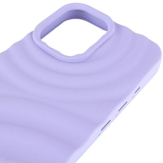 Чехол TPU MonoWave для Apple iPhone 16 (6.1") Light Green Light Blue | Зображення 3