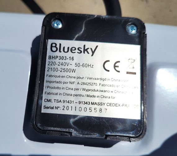 Настільна двоконфоркова плита електрична Bluesky переносна електроплита | Зображення 8