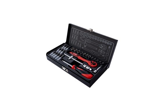 Набор инструмента Intertool - 1/4" 28 ед. (ET-6028)
