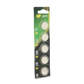 Батарейка литиевая GP CR2016-8C5.5 шт в блистере (упак.100 штук) цена за блистер