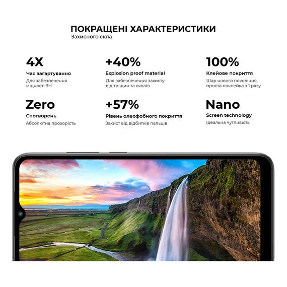 Скло захисне Armorstandart Pro Xiaomi Redmi A2 Black (ARM66569) | Зображення 2