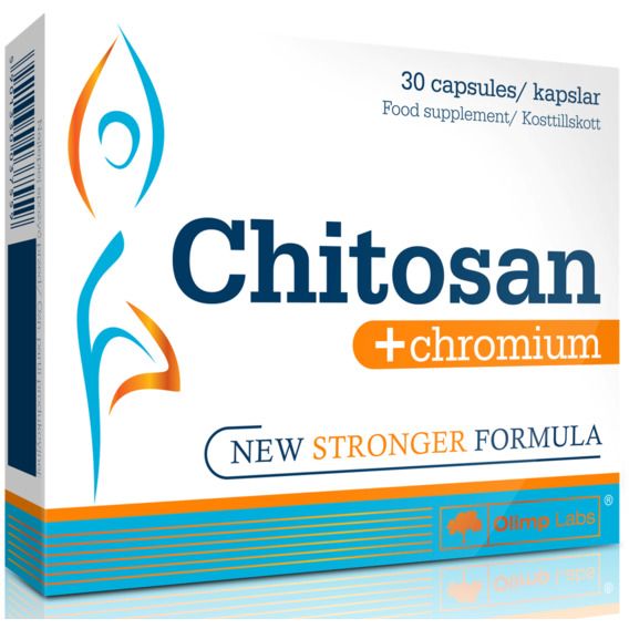 Комплексний жироспалювач Olimp Nutrition Chitosan + chrom 30 Caps