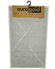 Набір килимків для ванної Eurogold Moana BRT0203 2 предмети сірий