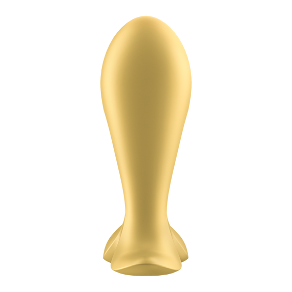 Анальна смарт пробка з вібрацією Intensity Plug, колір: жовтий Satisfyer (Німеччина) | Зображення 1