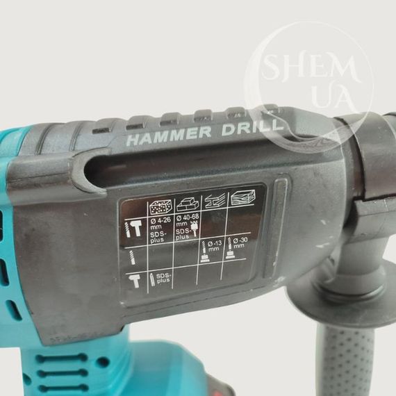 Дриль-перфоратор у валізі 2 акумулятори XPRO DHR171RTJ (41862-1135-6_1940) | Зображення 2