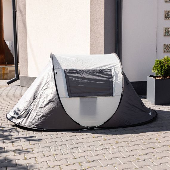 Палатка туристическая  245×145×100 (см) кемпинговая для рыбалки 2 х местная Серый LU-030BE | Зображення 1