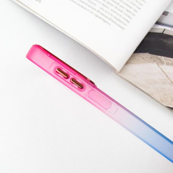 Чохол TPU+PC Fresh sip series для Samsung Galaxy A25 5G Синій / Рожевий | Зображення 3