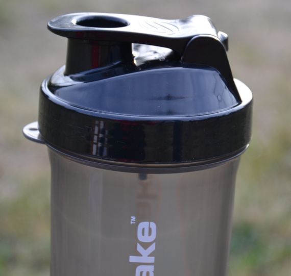 Шейкер спортивний Smartshake Lite 1000ml Glossy-Black | Зображення 7