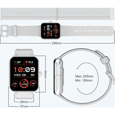 Смарт-годинник Blackview R50 Grey (6931548317531) | Зображення 2