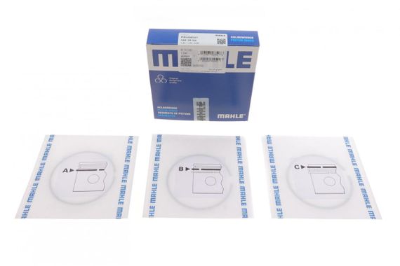 Кільця поршневі Citroen C2 C3 C4 Peugeot 206 207 307 1.4 16V 03 75.00mm STD  1.2-1.5-2.5  040 25 N0