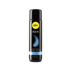Лубрикант на водній основі pjur Aqua 100 мл, ефект оксамитової шкіри без прилипання