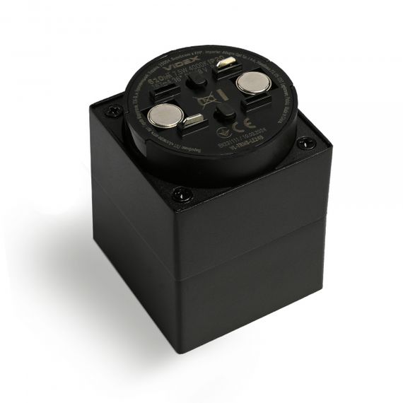 Світильник МАГНІТНИЙ трековий VIDEX LE24B 7.5W 4000K 48V Black | Зображення 5