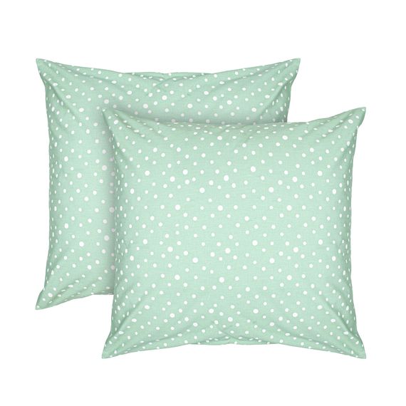 Набір наволочок Home Line 64727 Україна 70x70  Бавовна Білий, Зелений