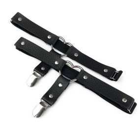 Гартери для панчіх з натуральної шкіри Art of Sex Paula