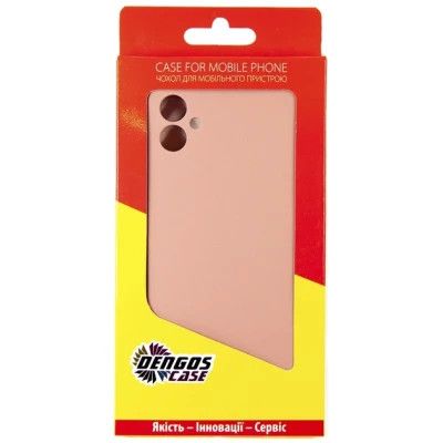 Чехол для мобильного телефона Dengos Samsung Galaxy A04e Case + Glass (Pink) (DG-KM-76) | Зображення 2