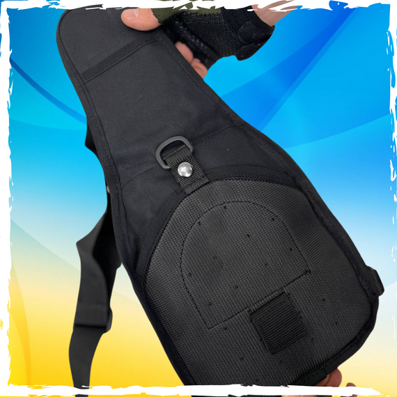 Тактична сумка нагрудна. Сумка військова, камуфляжна. Сумка через плече тактична | Зображення 3