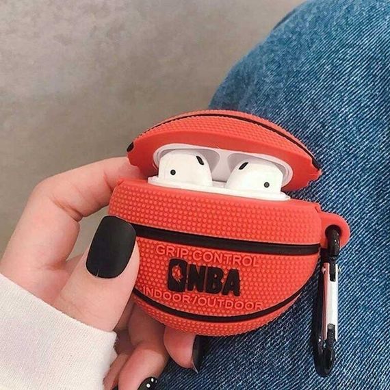 Силіконовий футляр Brand для навушників AirPods 1/2 + карабін | Зображення 2