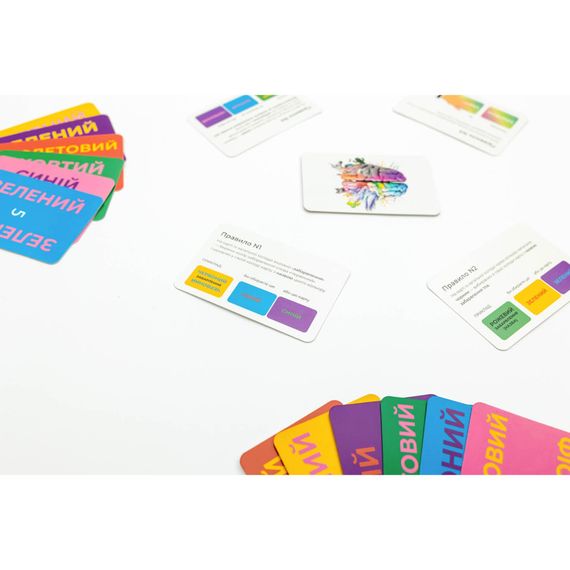 Карткова гра bRainbow FGS64, 60 карток, українською мовою | Зображення 3