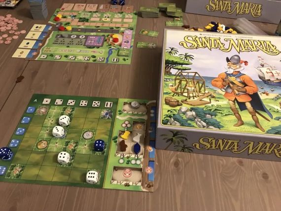 Настольная игра Санта-Мария с дополнениями (Santa Maria) | Зображення 1