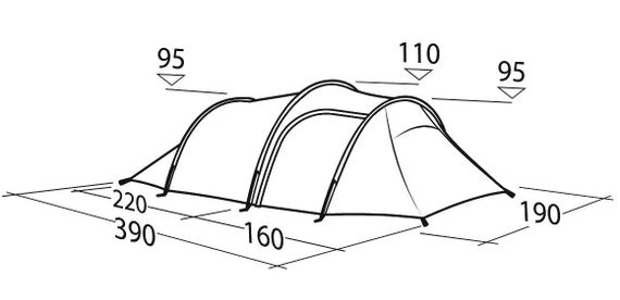 Намет тримісний Robens Sage 3 Pro (130401) | Зображення 4