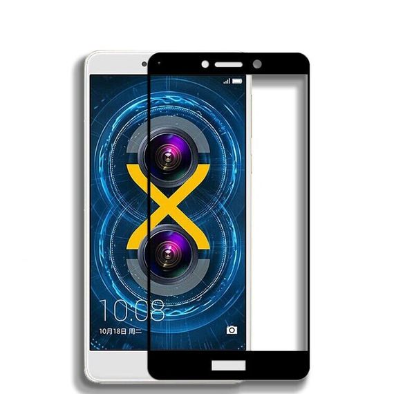 Захисне скло 2.5D на весь екран для Huawei GR5 (2017) колір Золотий | Зображення 2