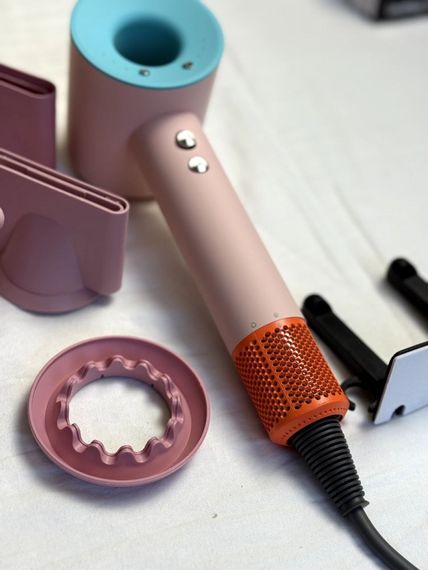 Фен Super Hair Dryer ceramic pop з іонізацією та турборежимом 5 насадок | Зображення 4