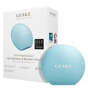 Пристрій для збільшення обʼєму губ GESKE Lip Volumizer&Booster 4в1 Small white, Бірюзовий